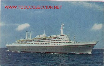 Postales: 7-barco59. Postal Barco Flagship Rotterdam - Foto 1