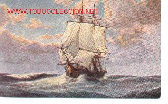 Postales: 7-barco135. Postal Barco La Pomone 1804 - Foto 1