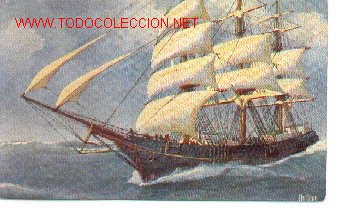 Postales: 7-barco145. Postal Barco. Antilope. - Foto 1