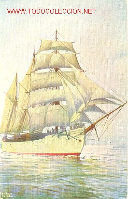 Postales: 7-barco180. Postal Barco. Gauss - Foto 1