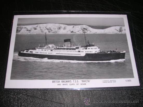Postales: BRITISH RAILWAYS T.S.S. INVICTA - Foto 1