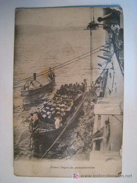 Postales: DIDEROT (FRANCIA). POSTAL BARCO - Foto 1