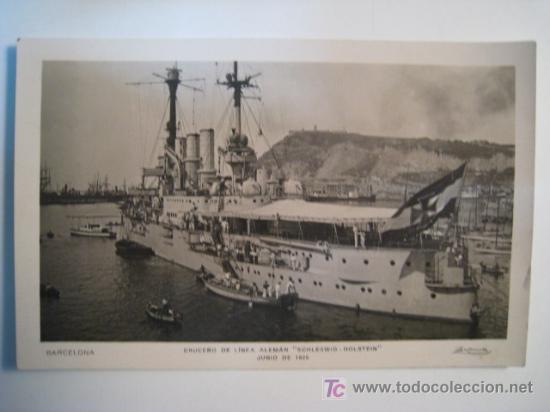Postales: SCHLESWIG-HOLSTEIN (LINEA ALEMAN) 1926. POSTAL BARCO - Foto 1