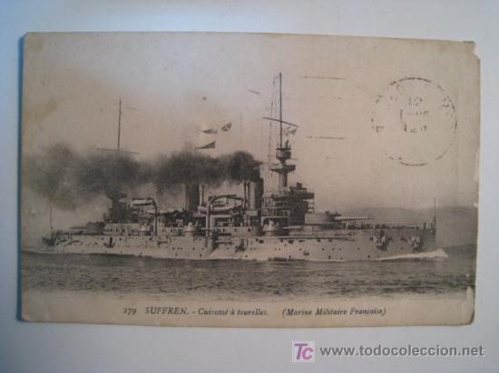 Postales: SUFFREN (MARINA MILITAR FRANCIA). POSTAL BARCO - Foto 1