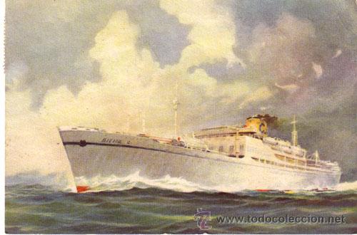 Postales: N&ordm; 2558 POSTAL BARCO ANNA C - Foto 1