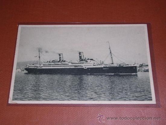 Postales: CONTE ROSSO LLOYD SABAUDO-14X9 CM. - Foto 1