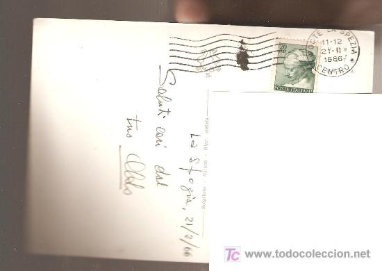 Postales: BARCO ESCUELA VESPUCCI. CIRCULADA EN 1966. - Foto 2