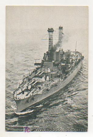 Postales: DREADNOUGHT NEW YORK. BARCO DE GUERRA. - Foto 1
