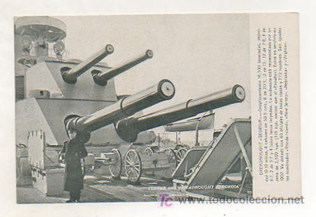 Postales: TORRES DEL DREADNOUGHT GEORGIA. BARCO DE GUERRA. - Foto 1
