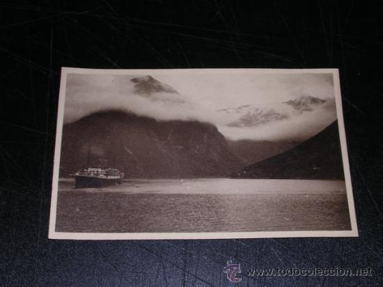 Postales: POSTAL DE UN TRASATLANTICO - Foto 1