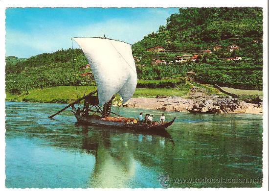 Postales: BARCO PORTUGUES. rabelo - Foto 1