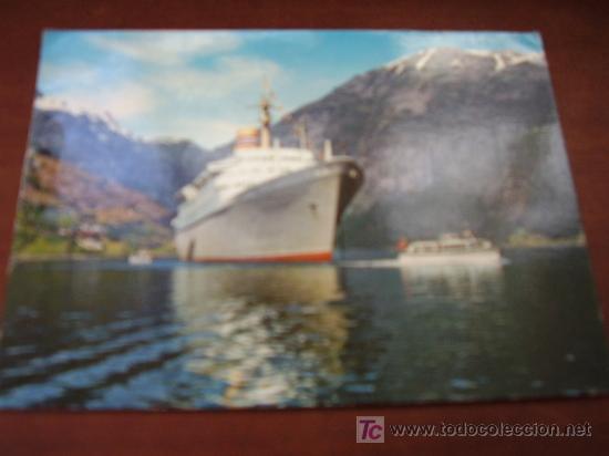 Postales: Postal  Crucero Noruega - Foto 1