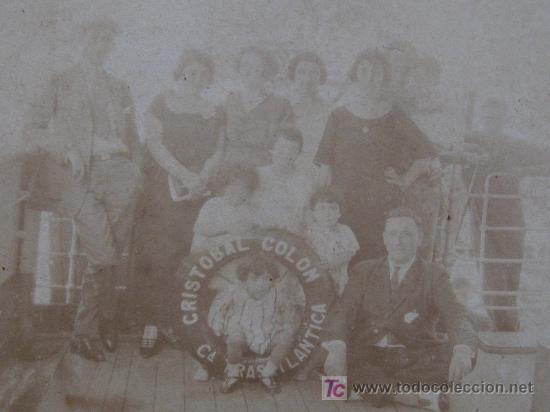 Postales: COMPA&Ntilde;IA TRASATLANTICA - CRISTOBAL COLON - Foto 2