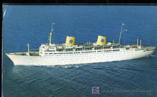 Postales: TARGETA POSTAL DEL BARCO GRIPSHOLM. - Foto 1