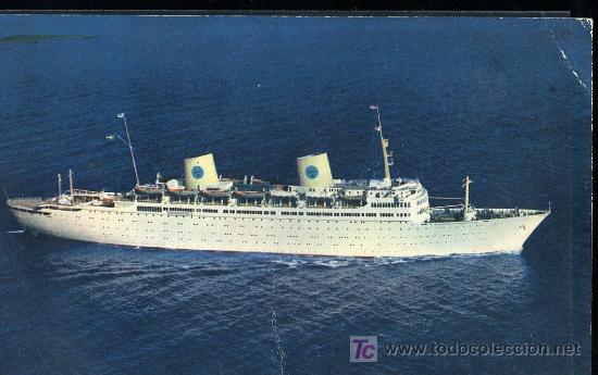 Postales: TARGETA POSTAL DEL BARCO GRIPSHOLM. - Foto 1