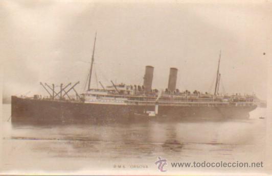 Postales: POSTAL DE BARCOS. RMS ORSOVA  P-BAR-183 - Foto 1