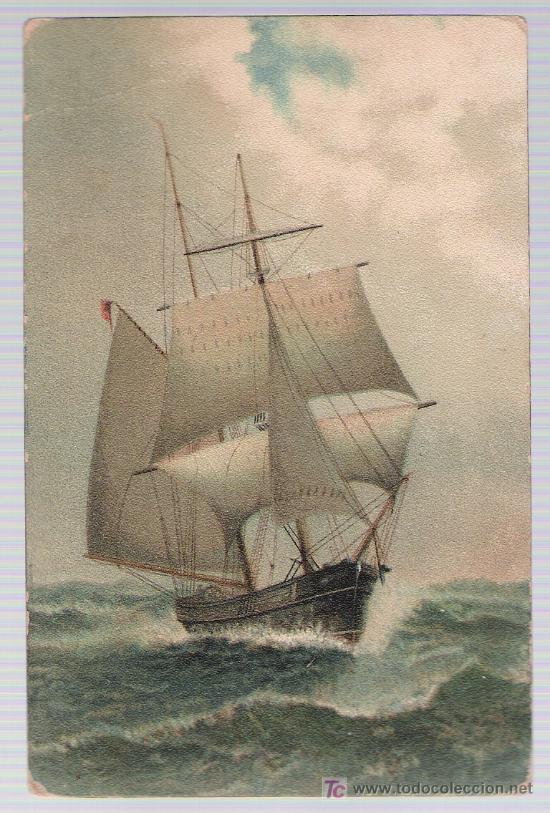 Postales: Postal Alemana. Fechada en 1921. - Foto 1