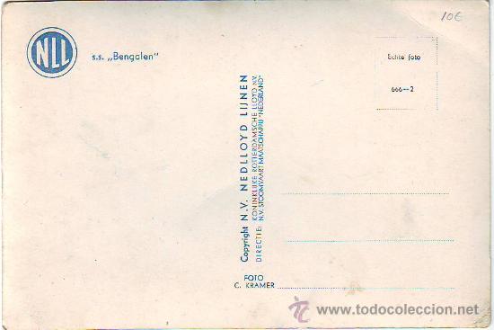 Postales: ss &rdquo;bengalen&rdquo;    nll - Foto 2