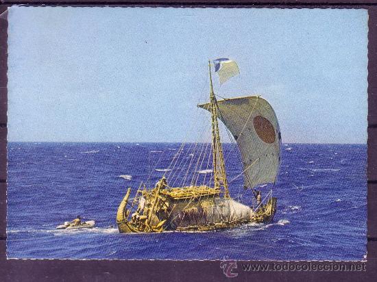 Postales: PRECIOSA POSTAL TEMATICA DE BARCOS - Foto 1