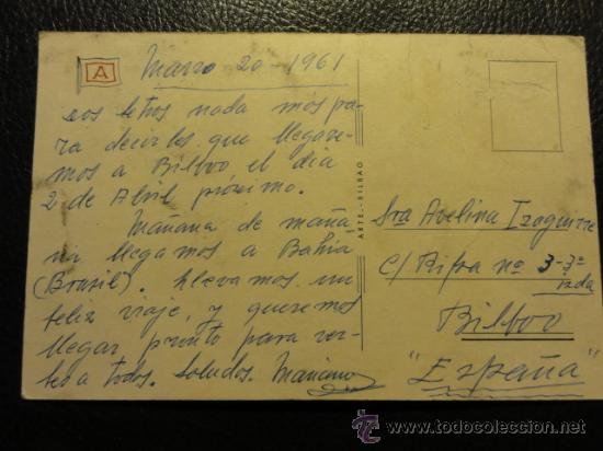 Postales: POSTAL B/M MONTE UMBE, BILBAO - Foto 2
