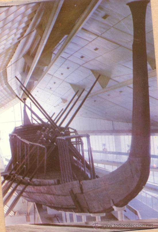Postales: POST 498 - BARCO DE CHEOPS SOBRE 2675 B.C. POSTAL CIRCULADA - Foto 1