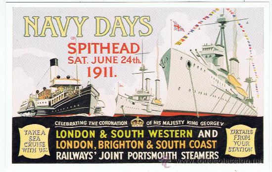 Postales: Navy days london nueva a estrenar - Foto 1
