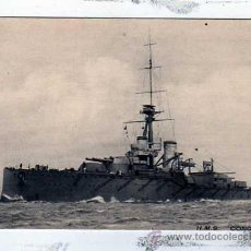 Postales: BARCO. HMS. CONQUEROR. SERIE I Nº 4300. OUR IRONCLADS. TUCK & SONS.