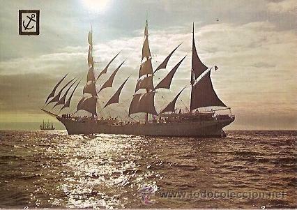 Postales: POSTAL A COLOR SERIE 3054 5 TEMA BARCOS - Foto 1