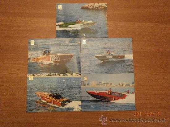 Postales: 9  POSTALES. MOTONAUTICA DIFERENTES. - Foto 2