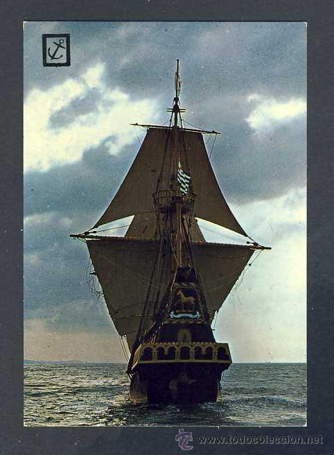 Postales: Postal de BARCOS (Escudo de Oro Serie 3136/2) - Foto 1