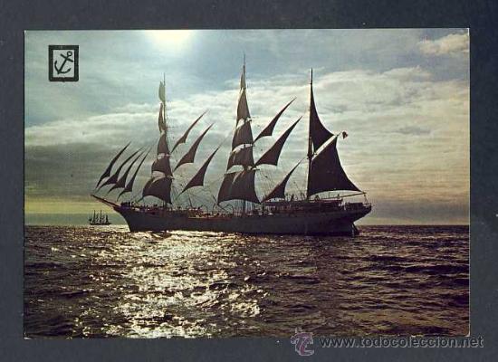 Postales: Postal de BARCOS (Escudo de Oro Serie 3064/5) - Foto 1