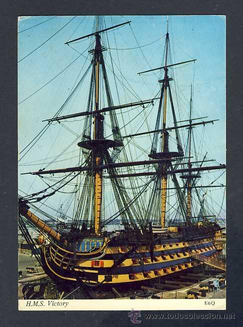 Postales: Postal de BARCOS: H.M.S. Victory (E6Q) - Foto 1