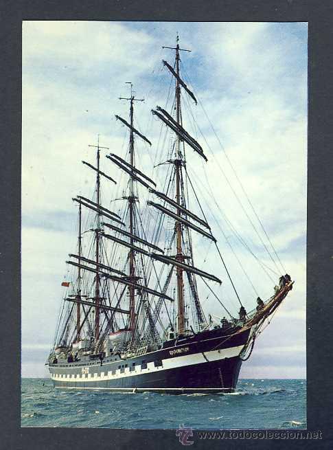 Postales: Postal de BARCOS: Golden Shield num.18 - Foto 1