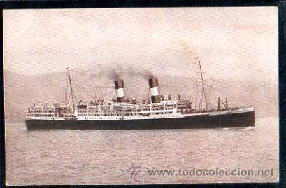 Postales: TARJETA POSTAL DEL BARCO GIULIO CESARE - Foto 1