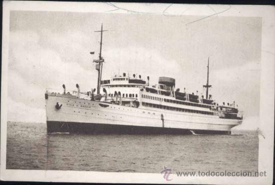 Postales: VILLA DE MADRID-COMPA&Ntilde;&Iacute;A TRASMEDITERRANEA - Foto 1