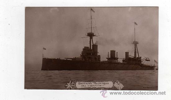 Postales: BRITAINS BULWARKS H.M.S. INDEFATIGABLE - Foto 1
