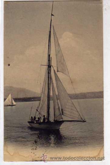 Postales: Velero. Postal. Circulada. - Foto 1
