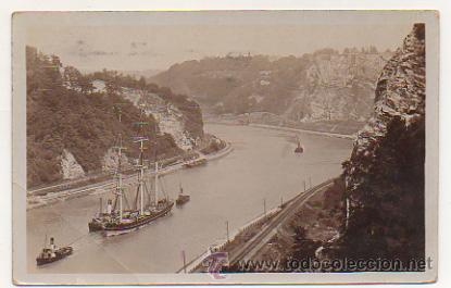 Postales: BARCO REMOLCADO. BRISTOL. - Foto 1