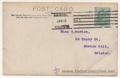 Postales: BARCO REMOLCADO. BRISTOL. - Foto 2