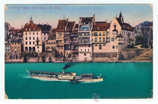 Postales: basilea suiza nueva a estrenar - Foto 1