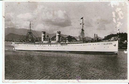 Postales: POSTAL DE BARCO , PRINCIPESSA MARIA - Foto 1