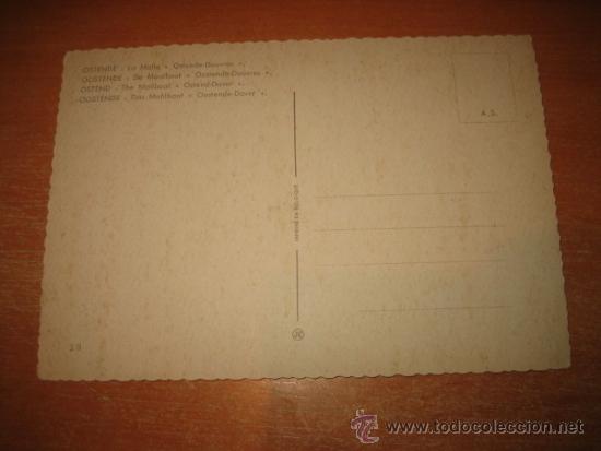 Postales: OSTENDE:LA MALLE OSTENDE -DOUVRES - Foto 2
