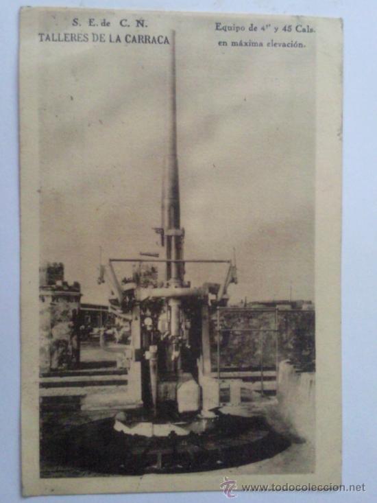 Postales: POSTAL S.E. DE CONSTRUCCION NAVAL , LA CARRACA , EQUIPOS DE 4 - Foto 1