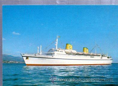 Postales: TARJETA POSTAL DEL M/N COLUMBUS C. - Foto 1