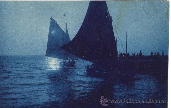 Postales: postal de unos barcos, beleros, barco, naval - Foto 1