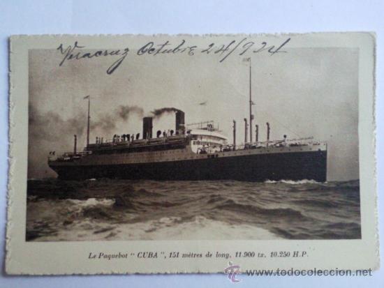 Postales: POSTAL, LE PAQUEBOT - Foto 1
