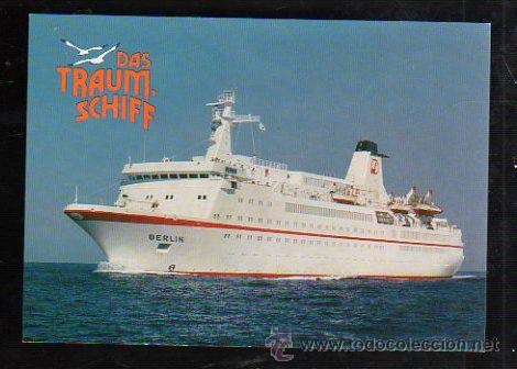 Postales: TARJETA POSTAL DEL MS VERLIN. DAS TRAUM-SCHIFF - Foto 1