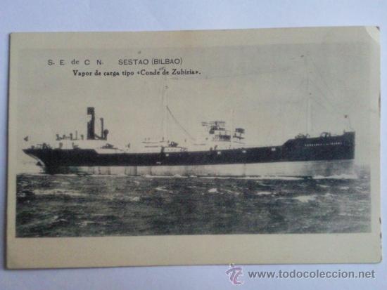 Postales: POSTAL, VAPOR DE CARGA TIPO - Foto 1
