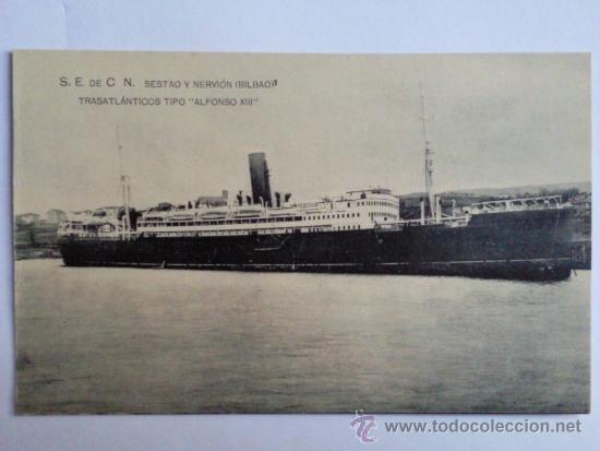Postales: POSTAL, TRASATLANTICOS TIPO - Foto 1