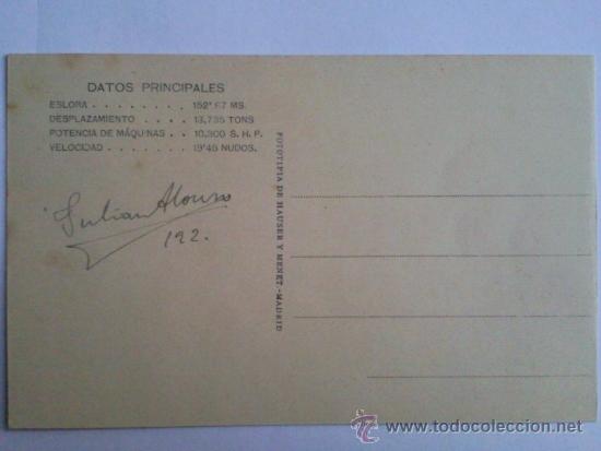 Postales: POSTAL, TRASATLANTICOS TIPO - Foto 2